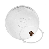 12.5 inch Universal Microwave Glass Plate Microwave Glass Turntable Plate Replacement for Kenmore, Panasonic