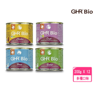 【德國GHR@Bio】健康主義貓用主食罐 200g*12入組(無穀主食貓罐)