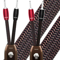 Pair OAK Bi-wire Speaker Cable Banana Plug HiFi Audio Amplifier Loudspeaker Wire V Spade Connector