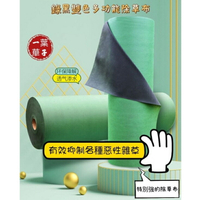 綠黑雙色生態防草布 超厚除草布 防草布 雜草抑草蓆 抑制蓆 果園抗老化透氣透水保溼可降解 抑草布