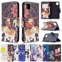 100Pcs/Lot Double-sided Printed Patterns Flip Phone Case For Xiaomi PocoPhone F1 9T For Redmi Note 7 8 9 K20 Pro 8A 7A 10X 4G