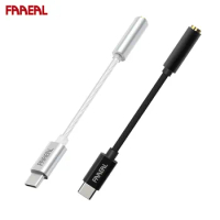 FAAEAL Type-C To 3.5mm DAC Cable Decoding Headphone Converter Decoder KT4099 ALC5686 Earphone Amplifier DAC Dongle AMP Adapter