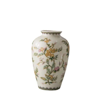 Vintage Chinese Vase Ceramic Vase Craft Gift Ornaments Flower for Wedding Decoration Pot Porcelain Vase Christmas Gift