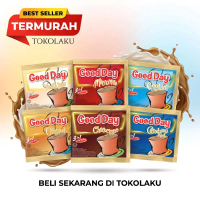 Good Day Coffee 3in1 Sachet Aneka Varian Original Mocacinno Chococinno Vanilla Latte Coolin Caribbea