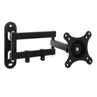 Mount For Echo Show 15 Adjustable Show 15 Wall Mount Bracket Swivel Horizontal Or Vertical, Extension Wall Mount Stand Black