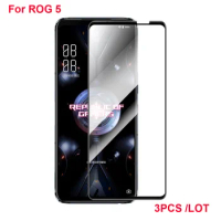 3PCS Ultra-Thin screen protector Tempered Glass For ROG 5 5G Gaming Smartphone full Screen protective For ROG Phone 5 I005DA