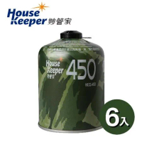 【妙管家】450g 高山瓦斯罐 6罐組