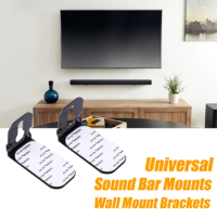 Universal Soundbar Wall Mount Kit Mounting Brackets for JBL Samsung Song Bose Vizio TCL