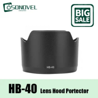 HB-40 HB40 Plastics Black Bayonet Mount Lens Hood Flower for Nikon AF-S NIKKOR 24-70mm f/2.8G ED 77mm Camera Lente Accessories