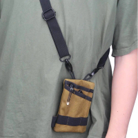Penyusun Poket Mini Gear Dompet Taktikal Sarung Pisau Edc Pouch Pek Simpanan Lampu Suluh untuk Perkh