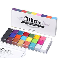 OinFzzr-UCANBE Athena Face and Body Oil Paint Palette Professional and Safe Non-Toxic Tattoo Hallowe