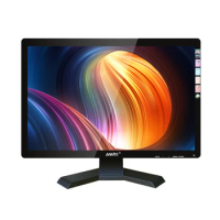 Anmite 19 "Ｗidescreen Video Monitor PC Led Technology Computer Display AV BNC HDMI VGA Built-in speaker