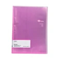 แฟ้มโชว์เอกสาร ชมพู e-file 710A