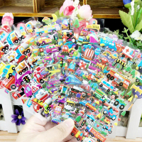 Cartoon Stickers Children's Stickers 3D Bubble Dinosaur Kindergarten Early Education Reward Boys Gir