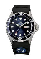 Orient Ray Ii Black Rubber Analog Automatic Watch For Men Or-faa02008d9