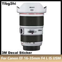 For Canon EF 16-35mm F4 L IS USM Lens Sticker Protective Skin Decal Vinyl Wrap Film Anti-Scratch Protector Coat 16-35 F/4