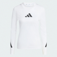 【adidas 愛迪達】運動 休閒 長袖 女上衣 W ZNE LS TEE(KE4906)