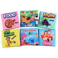 Book Parent-child Interactive Sound Paper Kids Books Learning Toy Enlightenment Book Cloth Books Educational Toys Baby Books
