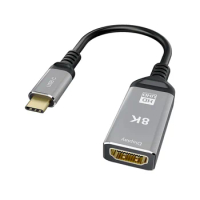 USB C to HDMI-Compatible Adapter 4K 120HZ,8K 60HZ USB Type C to HDMI-Compatible 2.1 Adapter Support 48Gbps Transfer Rate