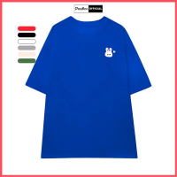 COD Áo Thun Nữ ,Phông Unisex By PEABOO Mã TN Chữ Smile Chất Cotton Thoáng Mát Form Rộng Tay Lỡ Cho N