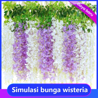 Bunga Hias Wisteria Ornamen Tanaman Flower Bunga plastik Buatan Hias Dekorasi / Bunga gantung Tanama