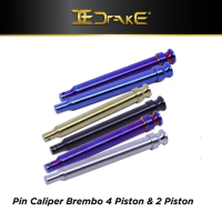 DRAKE TITANIUM PIN KALIPER BREMBO 4 PISTON & 2 PISTON