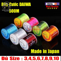 [Chât Lượng] Cước Câu Cá Daiwa Juston 500m Dây Câu Cá, Cước Làm Trục Thẻo Câu Đài | Ngọc Fishing Miề