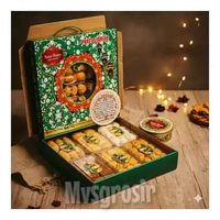 PAKET KUE LEBARAN HAMPERS THR HARI RAYA ISI 6TOPLES KUE KERING NONA MANIS SYARIAH FREE GIFT CARD INC