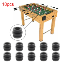 10pcs Games Parts Replacement 16mm Foosball Machine Toy Buffer Rod Bumper Mini Durable Soft Rubber Football Table Soccer