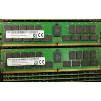1 Pcs For MT RAM 32G 32GB 2RX4 DDR4 3200AA REG RDIMM MTA36ASF4G72PZ-3G2E2TG/VG Server Memory