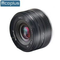 Mcoplus 32mm f/1.6 Manual Focus Lens APS-C for Sony E-Mount Mirrorless Cameras Sony A6000 NEX 3 3N 5 NEX 5T NEX 5R NEX 6 7 A7 A9