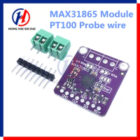 MAX31865 Temperature Sensor Module GY-MAX31865 RTD Digital Conversion Module Electronic DIY Board PT100-PT1000 for