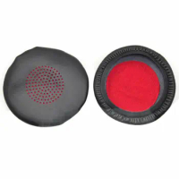 1Pair Earpads Cover For Plantronics Voyager Focus UC B825 Binaural Headphones Accessories PU Leather Cushion Covers Replacement