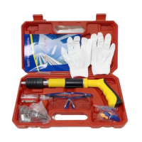 Alat tembak paku Ramset Gun kecil SET BOX koper MAXSUPE 7.3