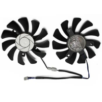 Applicable Cooling Fan GPU Cooler Replacement Fan for MSI GTX1050ti 1050 4GT OC 2G/4G