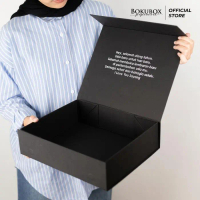 [40X30X13] Foldable Box Kancing Magnet / Hard Box / Birthday Box / Gift Box / Box Kado / Box Ultah C