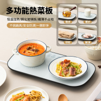 ANTIAN 智能恆溫小型暖菜板 家用多功能熱菜墊 餐桌飯菜保溫墊 暖杯墊 熱菜板 聖誕交換禮物