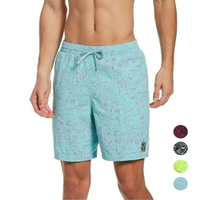 NIKE SHARK ICON 成人男性七吋海灘褲 泳裝 SWIM 透氣 沙灘褲 NESSB645【樂買網】