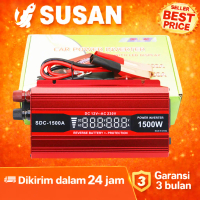 Power Inverter 1500W DC 12V ke AC 220V SDC-500A Ubah Arus Listrik untuk TV Kipas Angin DVD Amplifier