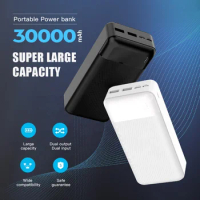 WST power bank 30000mah high capacity cheap type c portable charger power banks