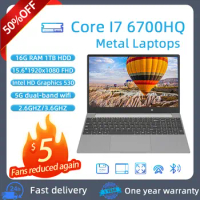 15.6-Inch Metal Laptop Backlit Intel Core I7 6700hq Ultrabook 16g Ram 2tb Hdd Portable Business Office Design Computer