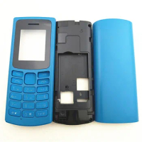 Full Housing for Nokia 105 4G 2020 Full Complete Mobile Phone Housing Cover Case + English Keypad