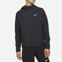 【NIKE 耐吉】外套 男款 連帽外套 風衣外套 運動 AS M NK RPL MILER JKT 黑 DD4747-010(3S3421)