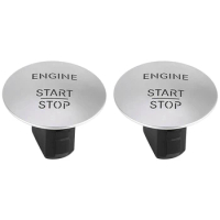 2X for Mercedes-Benz Push to Start Button Keyless Go Engine Start Stop Push Button