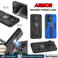 Phone Case For Vivo Y20 Y20S Y27 Y27S Y28S Y29 Y29S Y29T Armor Magnet Stand Casing