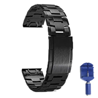 Watchband Strap for Garmin Fenix 5 5X 3 3HR 6X 6 Pro S60 MK1 Watch Quick Release Titanium Alloy Easyfit Wrist 26 22MM Band Strap