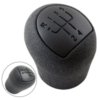 Núm cần số 5 tốc độ màu đen bằng nhựa ABS cho Clio II, Clio, Kangoo, và Logan