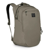 【Osprey】母親節禮物 Aoede AirSpeed 電腦背包 混凝土棕(通勤背包 商務背包 休閒後背包 筆電背包)