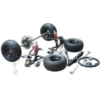 Drift Mule Cart ATV Motorcycle Kart Modification Accessories Suspension Steering a Rear Axle Rear Axle Rocker Arm Disc Brake