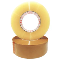 Lakban Jumbo 500y 300 Meter Bening Coklat 45mm 500 yard 300m Isolasi y